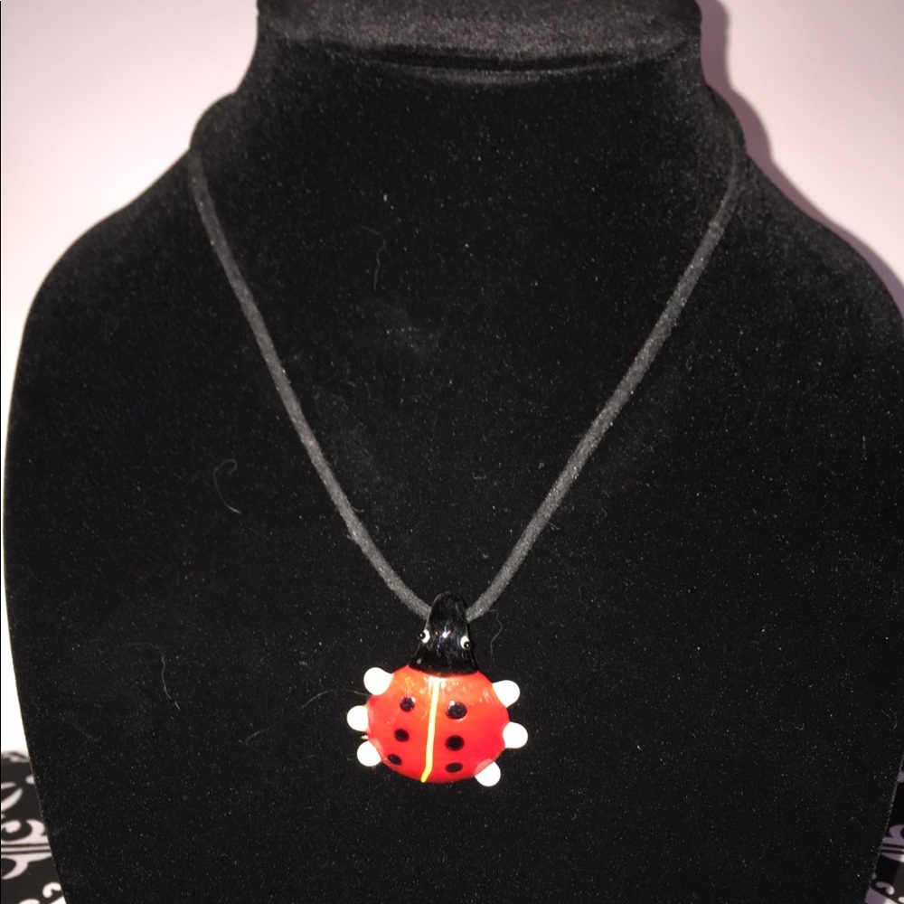 Ladybug necklace
